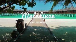 Malediven Kitereisen: Kitesurfen im Sommer auf Olhuveli by kitereisen.tv