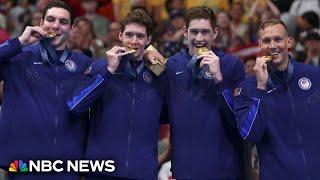 Team USA wins gold on Day 1 of Paris Olympics