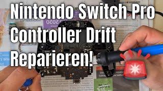 Nintendo Switch Pro Controller Drift Repair | Können wir Ihn retten? | Fix Thumbstick Drift