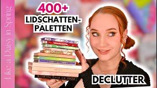 XXXL Lidschatten Paletten SAMMLUNG AUSMISTEN  | 50+ Paletten müssen gehen  | Likeadaisyinspring