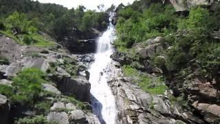 Die Barbianer Wasserfälle, Eisacktal, Südtirol, Italien