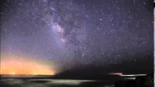 Milky Way over Santa Cruz, California Timelapse