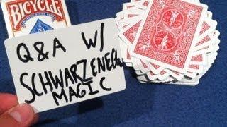 Q&A w/ Schwarzeneggermagic