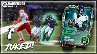 This Lamar Cards is SCARY GOOD!! Madden Mobile 25 Gameplay!!