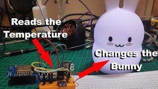 Hacking a kids light with an Arduino (temperature controlled night light)