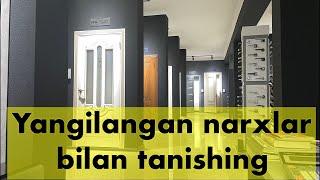 Eshikning yangilangan narxlari bilan tanishing.