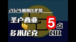 移民｜加勒比护照圣卢西亚和多米尼克5点对比#买英联邦护照 #移民 #护照 #小国护照 #圣卢西亚护照 #圣基茨护照 #多米尼克护照#瓦努阿图护照#身份规划