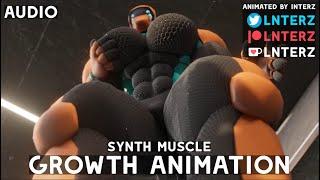 Synth Gym Muscle Growth Animation (Short Version)