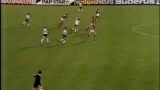 Germany v England 9th SEP 1987 Pierre Littbarski Doppelpack