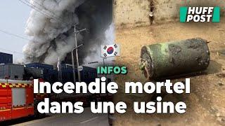 En Corée du Sud, l’effroyable bilan d’un incendie dans une usine de batteries