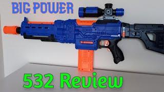 Big Power Electric BIG 532 Review+Unboxing Nerf Sniper #review