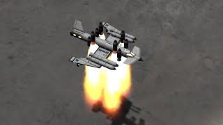 KSP - Targetable Orbiting SRB Only Mun Spaceplane