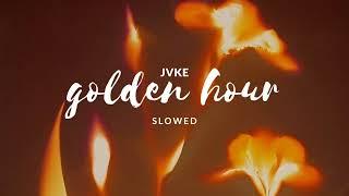 JVKE - Golden Hour (slowed)