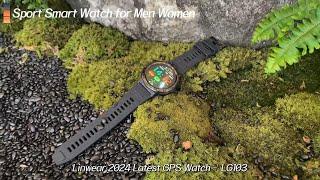 Linwear 2024 Latest GPS Watch-LG103, Activity Trackers - Fashion & Sports Smartwatches