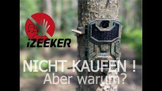 iZEEKER Wildkamera iG 200 - Test und Fazit - Keine 40 € wert!