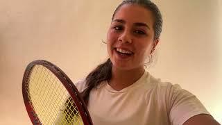 Africa Burillo - College Tennis Recruiting Video Fall 2025