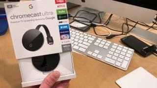 Google Chromecast Ultra Unboxing