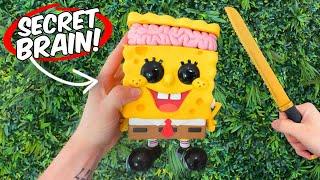 Secret Brain inside Spongebob Funkopop!