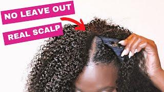 Affordable NATURAL HAIR WIG‼  No Leave Out No Lace No Glue For Beginners | itsAbeeyola