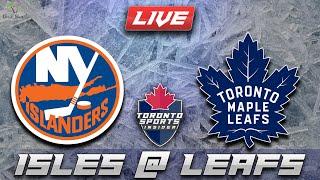 New York Islanders vs Toronto Maple Leafs LIVE Stream Game Audio | NHL LIVE Stream Gamecast & Chat