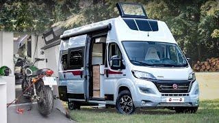 Pilote  V633M - Camper van with huge rear garage for bikes or motorcycle