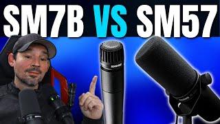 Shure SM7B VS SM57 | Wolds Most Popular Microphones Compared