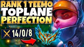 This is what a PERFECT Teemo Top game looks like 