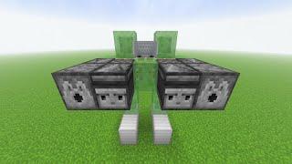 Simple Build Moving Robot | Minecraft Bedrock Tutorial