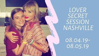 Meeting Taylor Swift at her house?? Lover Secret Session Nashville