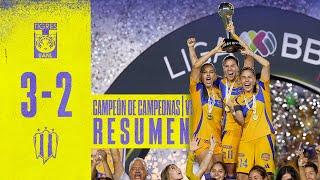  Resumen Femenil | Tigres 3 - 2 Rayadas | Campeón de Campeonas Vuelta | 2024