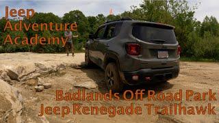Jeep Adventure Academy at Badlands Off Road Park - Jeep Renegade Trailhawk