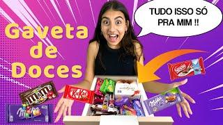 FIZ UMA GAVETA DE DOCES SÓ PRA MIM !! @JuliaMoraess