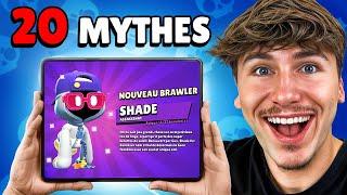 JE TEST 20 MYTHES SUR BRAWL STARS !! (Choqué)