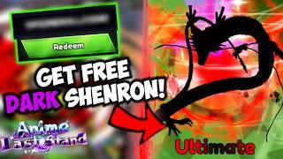 [FREE UNIT] How to Get DARK SHENRON ULTIMATE in Anime Last Stand!