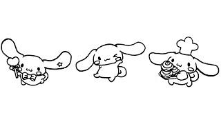 How to draw cinnamoroll