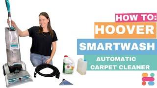 How to Use Hoover Carpet Cleaner Full Tutorial