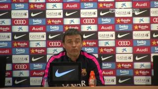 Luis Enrique: "En España ofende más un caño que te rebienten con 4 o 5 entradas"