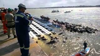 Navio cargueiro afunda com 5.000 bois em porto no município de Barcarena, nordeste do Pará