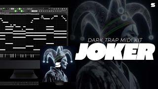 [+20] Best Free Dark Trap Midi Kit - JOKER (DRAKE, 21 SAVAGE, TRAVIS SCOTT, FUTURE) Midi Pack 2024 