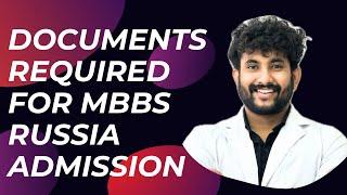 Documents Required FOR Admission In MBBS Russia | Lokesh Raut