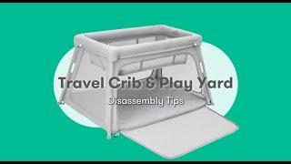 Newton 2023 Travel Crib & Play Yard Disassembly Tips