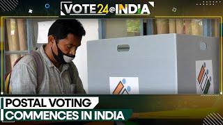 Postal voting commences: Elderly citizens vote via postal ballot | India Elections | WION