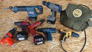 Scrapyard Finds! Repair-A-Thon! Cordless Tools Galore!