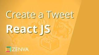 Building a Static TWEET w/ React - JavaScript Tutorial