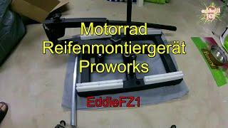 Motorrad Reifenmontiergerät Proworks