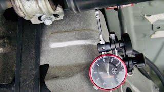 How to measure Driveshaft Runout