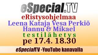 eSpecialTV eRistysohjelmaa tallenne