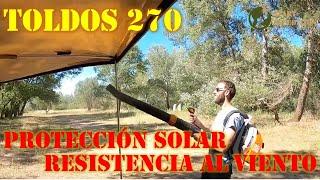 Factor protección radiación solar y resistencia al viento.