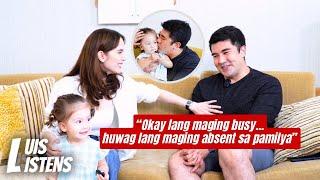 LUIS LISTENS TO JESSY & BABY PEANUT (Busy man, huwag lang maging absent sa pamilya) | Luis Manzano