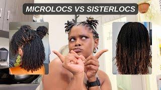 What’s the difference between microlocs and sisterlocs?